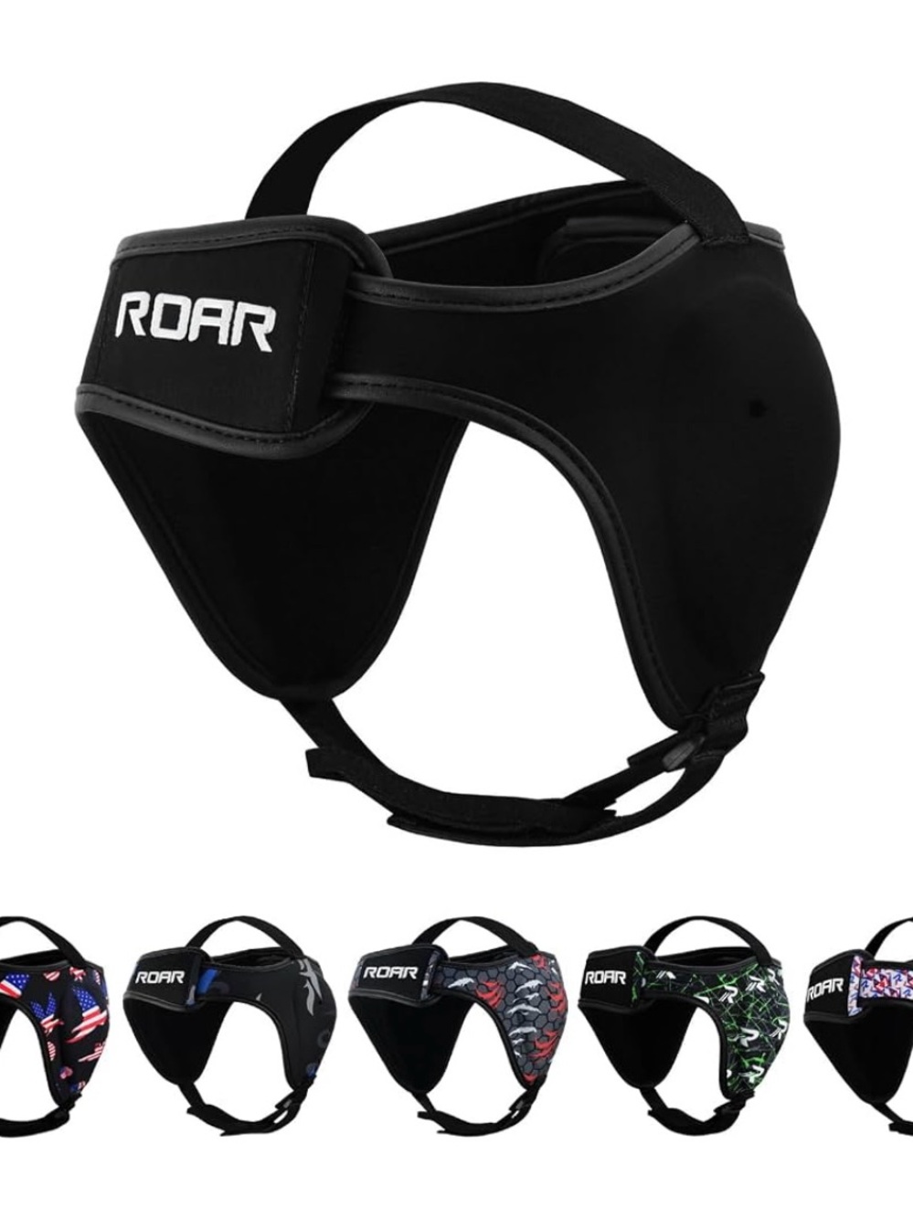Roar Black Men's Protective Headgear